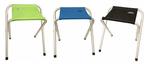 Next product: Stool, Deluxe Lightweight Aluminium Fold Flat stool, Green