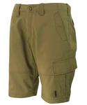 Tan coyote cargo shorts