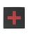 First Aid Patch Tactical Velcro Badge / Patch Black / Red Cross - thumbnail image 1