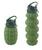 Grenade Expanding water Bottle - Olive Green - thumbnail image 2