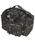 Next product: Saxon Holdall Molle compatible Military Style Carry Bag In Black MT Camo