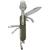 Military Style KFS Knife Fork and Spoon pocket Knife with Pouch, New 44065