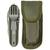 Military Style KFS Knife Fork And Spoon Pocket Knife With Pouch, New 44065 - thumbnail image 2