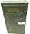 Metal Ammo Box US Military Issue 81mm olive ammo box in 2 sizes