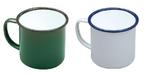 Next product: Enamel Mug Large Size 9cm Enamel Mug, In Blue, White Or Green