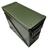 Large Green Metal Ammo Box Tough U.S. Military M548 40mm Steel Storage Box LSA2 / L24A1 - thumbnail image 1