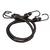 Black Bungee Luggage Strap Elasticated Bungy Shock Cord With Hooks - thumbnail image 1
