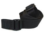 black woven strap