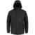 Black Waterproof Jacket Highlander Kerrera Waterproof And Breathable Lined Coat - thumbnail image 7
