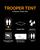 BTP Trooper Ridge Tent Classic Single Skin 2 Person Ridge Tent, Kombat - thumbnail image 4