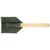 Folding Field Spade With Wooden Handle Robust Heavy Weight Entrenching Shovel / Spade / Tool 27022 - thumbnail image 1