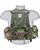 Assault Vest Classic Woodland DPM Multi Pocket Adjustable Kombat Assault Vest - thumbnail image 2