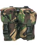 Next product: DPM Double ammo style pouch Quality Universal Woodland Camo Pouch