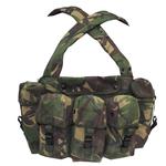Next product: DPM Chest Rig PLCE Chest Webbing Set Genuine PLCE Woodland DPM Webbing Chest Rig