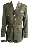 Brown Dutch Army Tunic Great For WWII Style US Military Conversion Super Tunic - thumbnail image 3