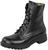 Cadet Assault Boots British Army Style Black Action Leather Uniform Combat Style Boots, New M9666A