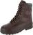 Brown Combat Patrol Boots Highlander Alpha Boots Fabric and leather hi-leg Cadet boots FOT040