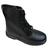 Cadet Boot British Army Style Mid-Leg Black Leather Coated Boots - FOT091