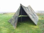 Previous product: German army Pup Tent Reversible 2 Man Olive / Flecktarn camo Military tent