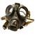 German WWII Gas Mask, 1940's WW2 BMW Collectors Gas Mask Respirator And Filter - thumbnail image 3