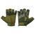 Green Fingerless Combat Gloves Raptor Lightweight Durable Supple Combat Glove GL088FL - thumbnail image 5