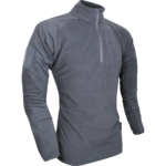 Next product: Grey Tactical Fleece Elite Mid Layer Zip Top Thermal Fleece Titanium