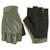 Green Fingerless Combat Gloves Raptor Lightweight Durable Supple Combat Glove GL088FL - thumbnail image 2