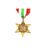 Italian Star And Atlantic Star Unnamed As Issued Medal British WWII WW2 War Medal Full Size  - thumbnail image 3
