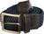 Elasticated Belt Military Style countryman Woven Belt with LeatherTrim, New