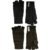Fingerless Mittens New Thinsulate Lined Fingerless Gloves In Black Or Olive - thumbnail image 1
