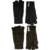 Fingerless Mittens New Thinsulate Lined Fingerless Gloves in Black Or Olive