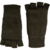 Fingerless Mittens New Thinsulate Lined Fingerless Gloves in Black Or Olive