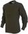 Olive Green Crew Neck Jumper Military Army Style Acrylic Combat Pullover, New