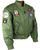 Kids MA1 Flight Jacket Badged Olive green MA1 Jacket, New