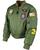 Kids MA1 Flight Jacket Badged Olive green MA1 Jacket, New