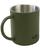 Olive Green 330ML / 350ml Coated Stainless Steel Non Reflective Mug - thumbnail image 3