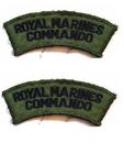 Previous product: Royal Marines Commando Shoulder Title Badge Set, Used