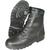 Black Leather Patrol boots Mil-Com All Leather hi leg Combat boots