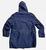 Navy German Army Cold Weather Bundeswehr Parka With Fleece Liner Genuine Vintage Blue Parker - thumbnail image 2