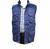 Body Warmer Gilet Warm Lined With Lots Of Pockets Multi Pocket Padded Waist Coat, New - thumbnail image 2