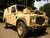 Landrover Defender Wolf Sand Desert 300 TDI 2002 Military Overseas Vehicle With very Low Mileage 