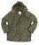 Classic Parka US N3B Military Style Green / Black Snorkel Parker, New  - thumbnail image 2