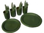 Next product: Olive Green Picnic / Plate and Mug Set Highlander 4 person 24 Piece set