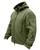 Olive Green Tactical Recon Fleece Hoody Jacket, New