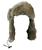 Polar Hat Faux Leather Pilot Aviator Expedition Hat Brown Warm Faux Leather Flying Hat - thumbnail image 2