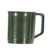 Army Mug Style Olive Green Plastic Mug  Polypropylene Mugs in 2 Sizes