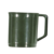 Army Style Plastic Mug Olive Green Polypropylene Mugs in 2 Sizes