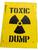 Toxic Dump New Wooden Toxic Dump Sign, Great for decoration or Den's