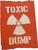 Toxic Dump New Wooden Toxic Dump Sign, Great for decoration or Den's