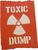 Toxic Dump New Wooden Toxic Dump Sign, Great For Decoration Or Den's - thumbnail image 2